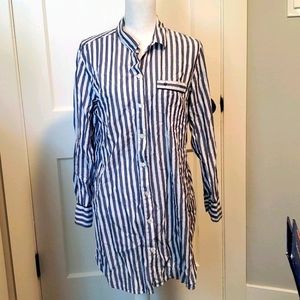 Victoria Secret blue and white night gown